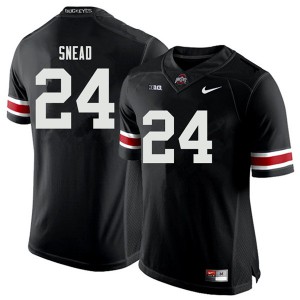 #24 Brian Snead Ohio State Men Official Jerseys Black