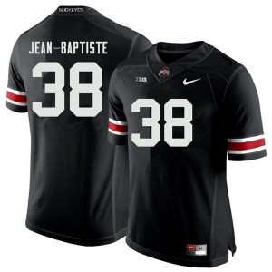 #38 Javontae Jean-Baptiste Ohio State Men Official Jerseys Black