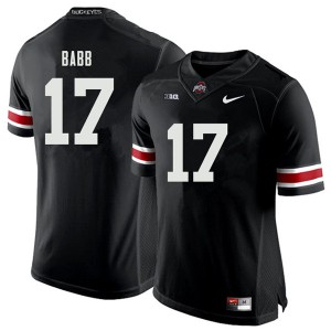 #17 Kamryn Babb Ohio State Men Stitched Jerseys Black
