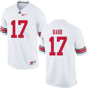 #17 Kamryn Babb Ohio State Men Stitched Jerseys White