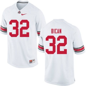 #32 Luciano Bican Ohio State Men College Jerseys White