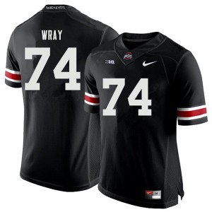#74 Max Wray Ohio State Men NCAA Jerseys Black