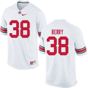 #38 Rashod Berry Ohio State Men High School Jerseys White
