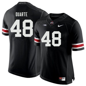 #48 Tate Duarte Ohio State Men NCAA Jerseys Black