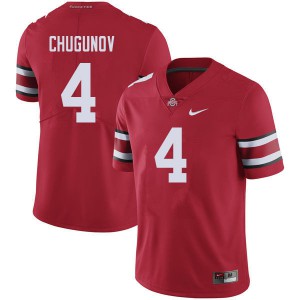 #4 Chris Chugunov OSU Men Official Jerseys Red