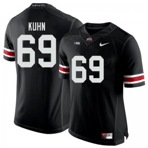 #69 Chris Kuhn Ohio State Men Football Jerseys Black