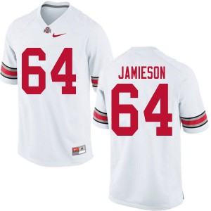#64 Jack Jamieson OSU Buckeyes Men Embroidery Jersey White