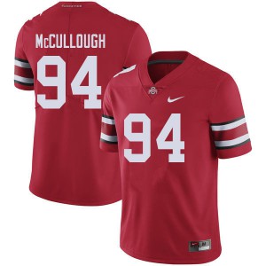 #94 Roen McCullough Ohio State Buckeyes Men Player Jersey Red