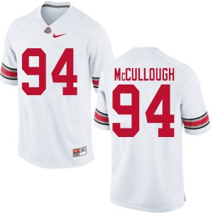 #94 Roen McCullough Ohio State Men Embroidery Jersey White