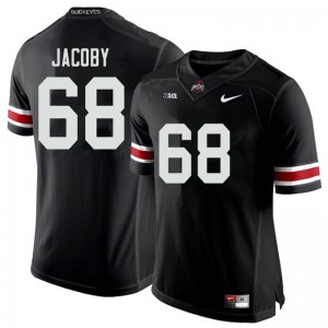 #68 Ryan Jacoby Ohio State Buckeyes Men University Jerseys Black