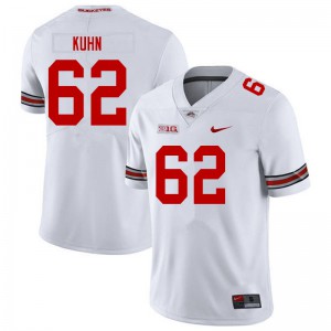 #62 Chris Kuhn Ohio State Men Player Jerseys White