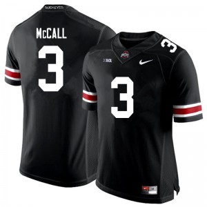 #3 Demario McCall OSU Buckeyes Men Stitch Jersey Black