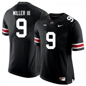 #9 Jack Miller III OSU Men High School Jerseys Black