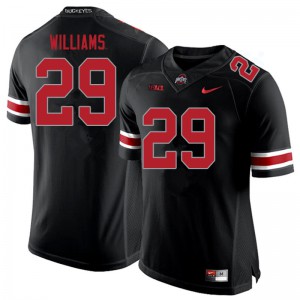 #29 Kourt Williams OSU Men Stitched Jersey Blackout