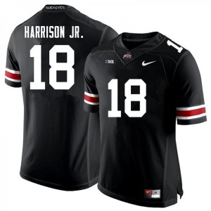 #18 Marvin Harrison Jr. Ohio State Buckeyes Men Alumni Jersey Black