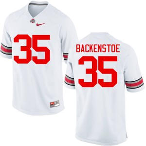 #35 Alex Backenstoe Ohio State Men Official Jerseys White