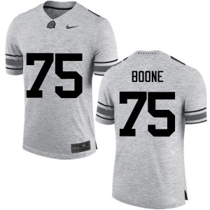 #75 Alex Boone OSU Buckeyes Men University Jersey Gray