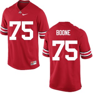 #75 Alex Boone Ohio State Men Stitched Jerseys Red