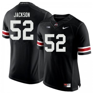 #52 Antwuan Jackson OSU Buckeyes Men NCAA Jerseys Black