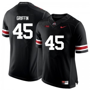 #45 Archie Griffin Ohio State Men College Jerseys Black