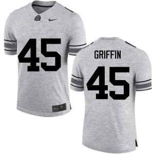 #45 Archie Griffin Ohio State Men Alumni Jerseys Gray