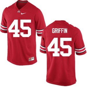 #45 Archie Griffin OSU Men High School Jersey Red