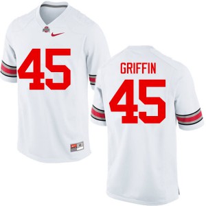 #45 Archie Griffin OSU Buckeyes Men Stitched Jerseys White