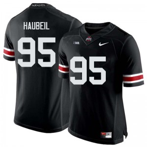 #95 Blake Haubeil Ohio State Men Stitched Jerseys Black