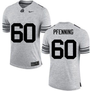 #60 Blake Pfenning OSU Men Player Jerseys Gray