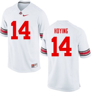 #14 Bobby Hoying Ohio State Men Embroidery Jerseys White