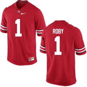 #1 Bradley Roby Ohio State Men Player Jersey Red