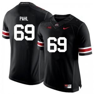 #69 Brandon Pahl Ohio State Buckeyes Men College Jerseys Black