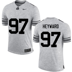 #97 Cameron Heyward OSU Buckeyes Men Football Jerseys Gray
