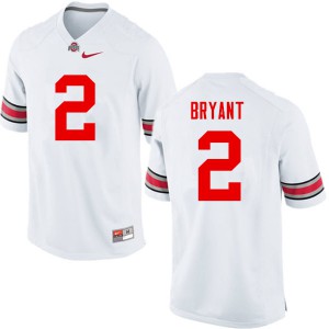 #2 Christian Bryant OSU Buckeyes Men Football Jerseys White