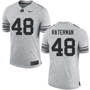 #48 Clay Raterman Ohio State Men Player Jersey Gray