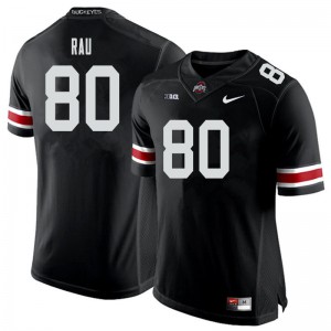 #80 Corey Rau Ohio State Men University Jersey Black