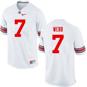 #7 Damon Webb Ohio State Men NCAA Jerseys White