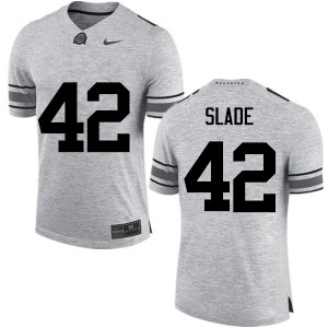 #42 Darius Slade Ohio State Buckeyes Men Football Jerseys Gray
