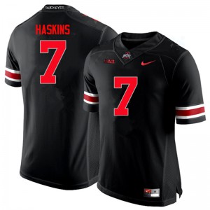 #7 Dwayne Haskins Ohio State Men Stitched Jersey Black