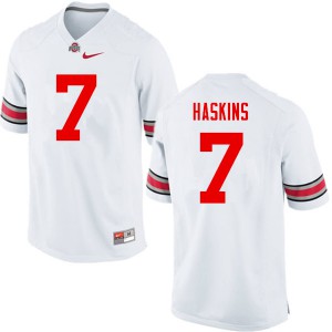 #7 Dwayne Haskins Ohio State Men University Jerseys White