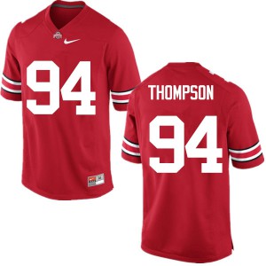 #94 Dylan Thompson Ohio State Men Stitch Jerseys Red