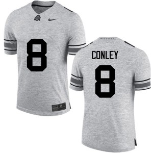 #8 Gareon Conley Ohio State Men Stitched Jerseys Gray
