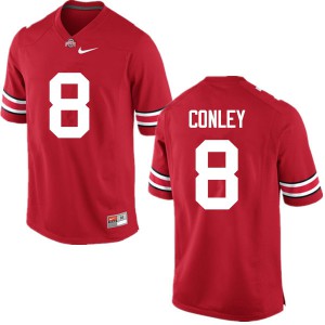 #8 Gareon Conley Ohio State Buckeyes Men NCAA Jerseys Red