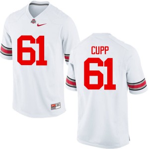 #61 Gavin Cupp Ohio State Men Football Jerseys White