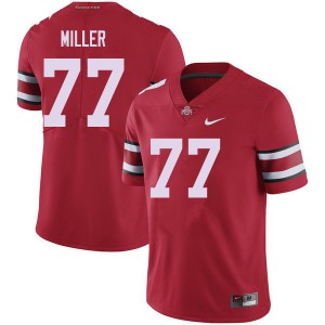 #77 Harry Miller Ohio State Men Official Jerseys Red