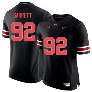 #92 Haskell Garrett Ohio State Buckeyes Men Official Jerseys Blackout