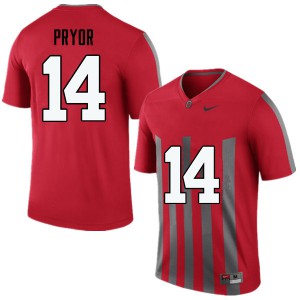 #14 Isaiah Pryor Ohio State Men Football Jersey Throwback
