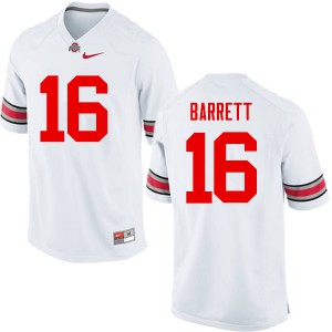 #16 J.T. Barrett OSU Men College Jersey White