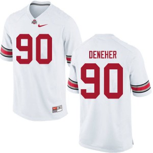 #90 Jack Deneher OSU Buckeyes Men Stitched Jerseys White