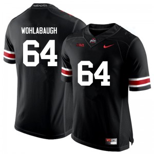 #64 Jack Wohlabaugh OSU Buckeyes Men Stitch Jerseys Black